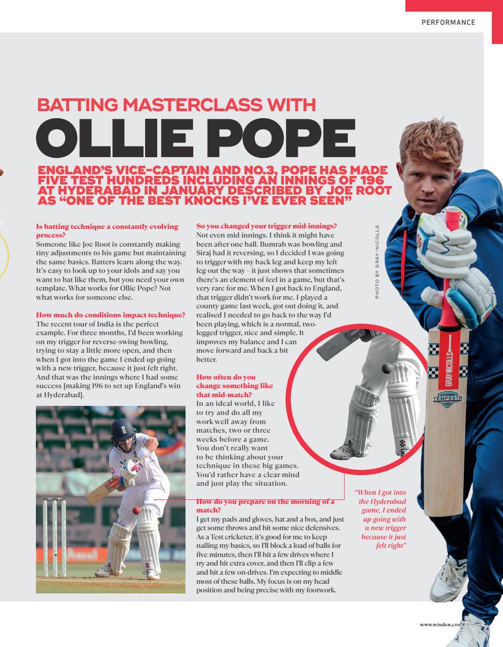 Wisden Cricket Monthly Preview Pages