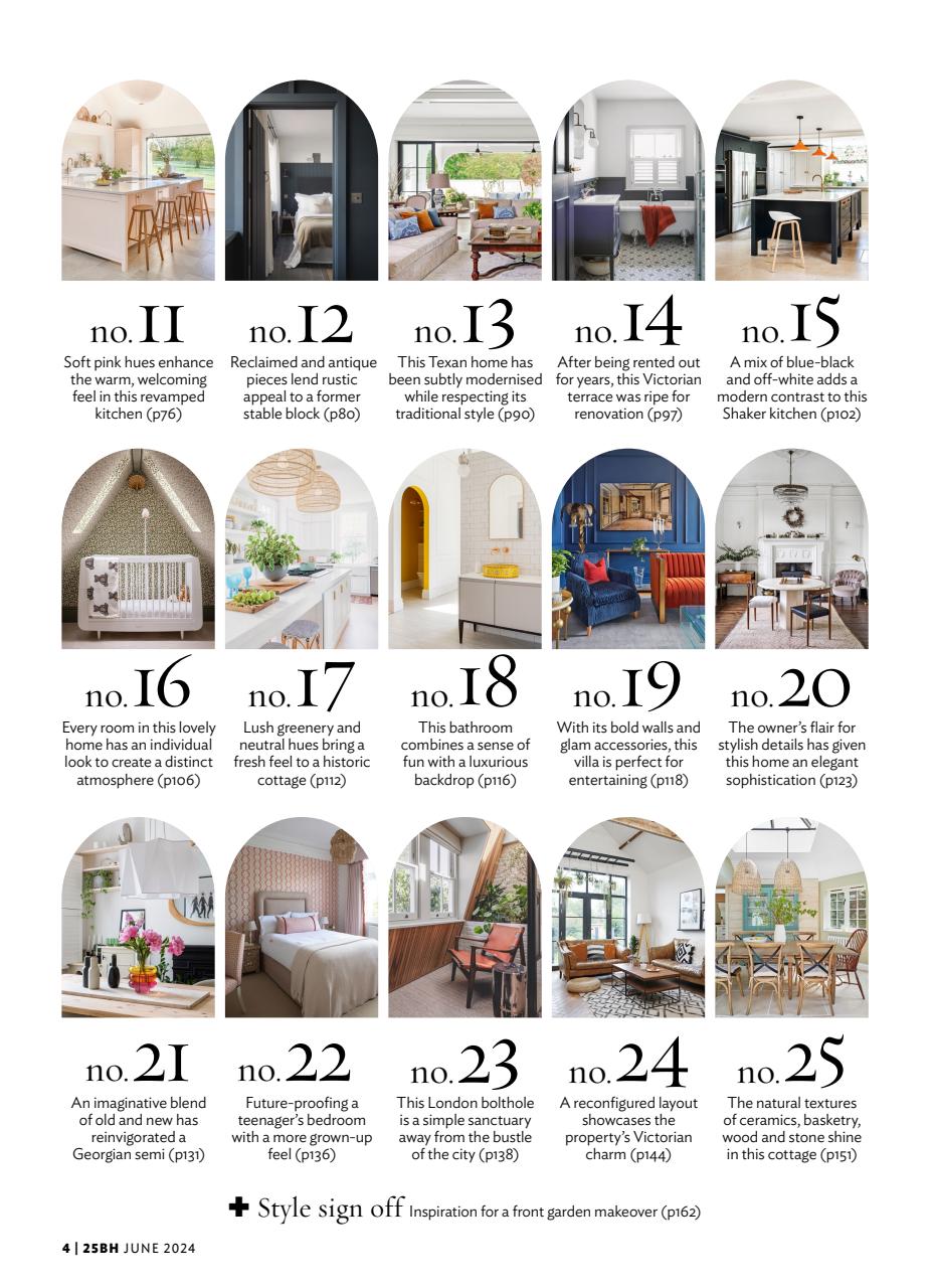 25 Beautiful Homes Preview Pages