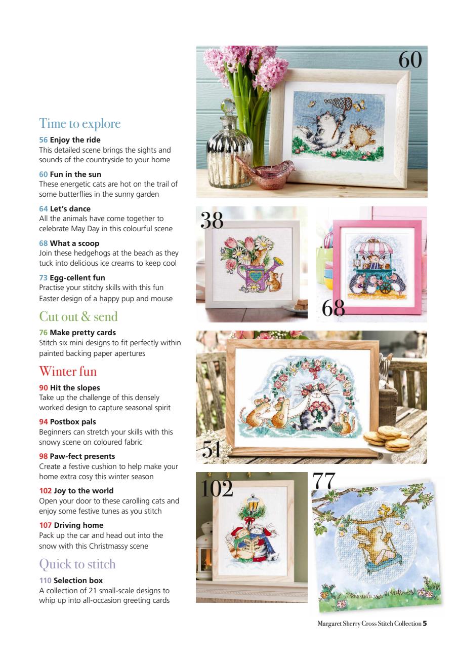 The World of Cross Stitching Preview Pages