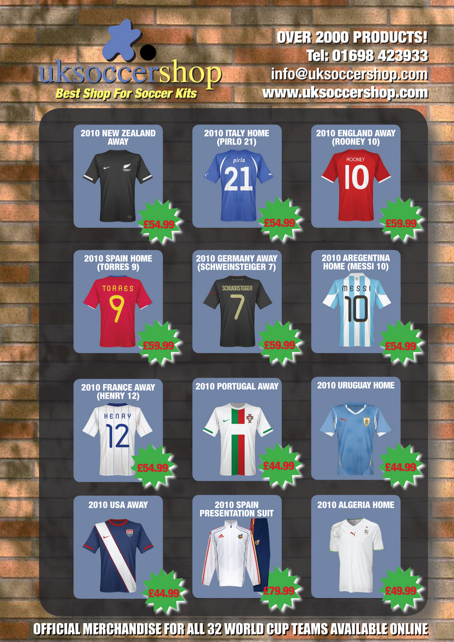 World Cup Superstars Preview Pages