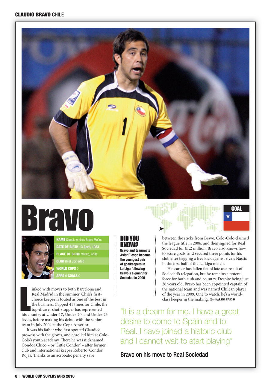 World Cup Superstars Preview Pages