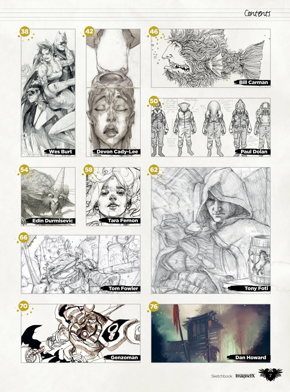 Revised Back Creative Bookazine - Sketchbook Vol 3 Fifth Revised Edition Back Issue