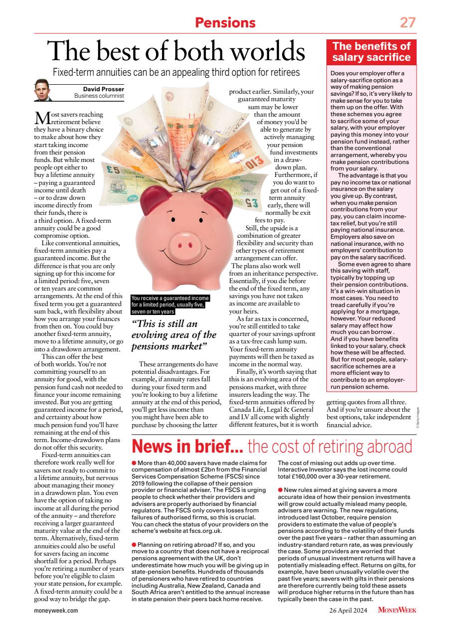 MoneyWeek Preview Pages