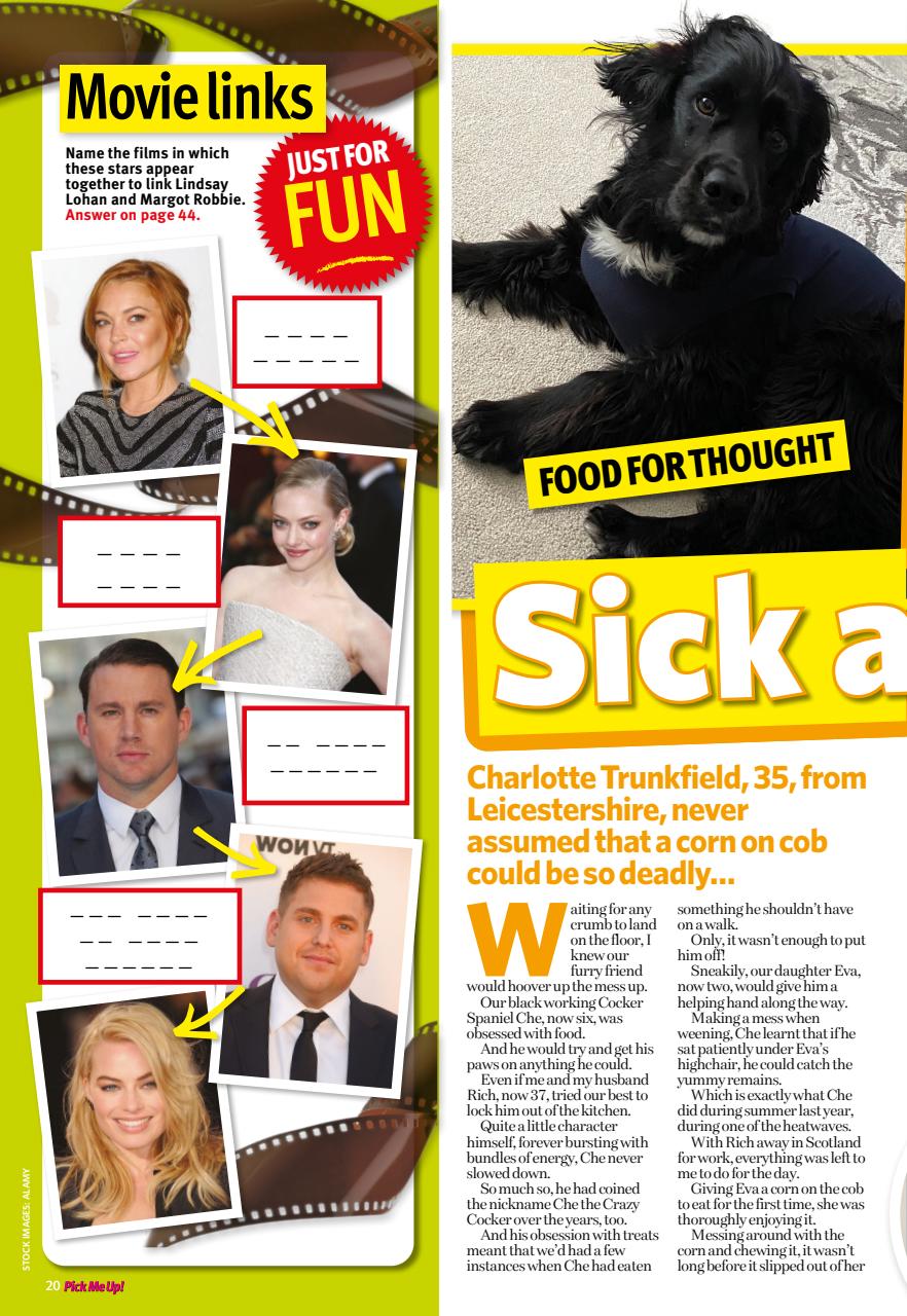 Pick Me Up Preview Pages