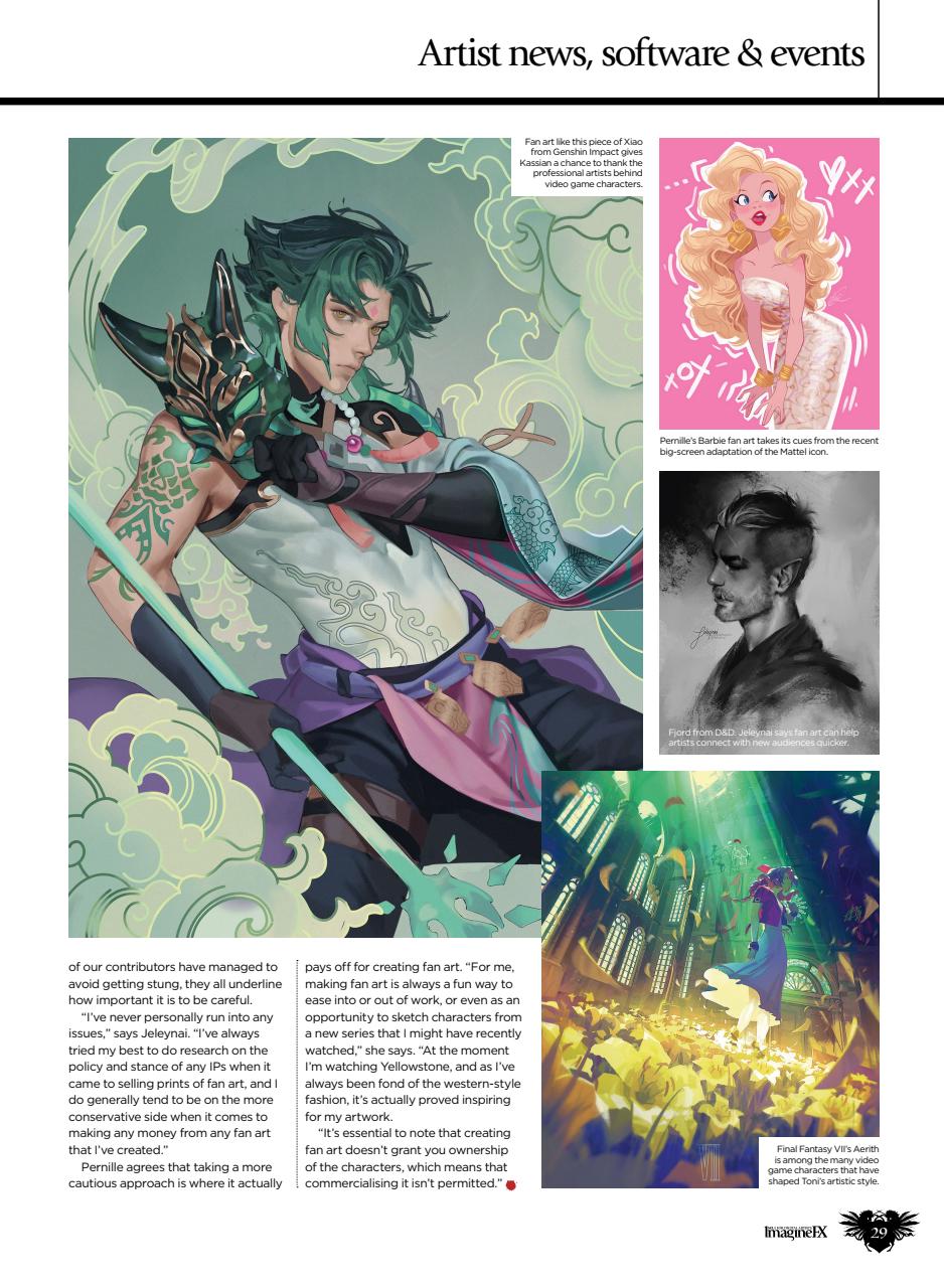 ImagineFX Preview Pages