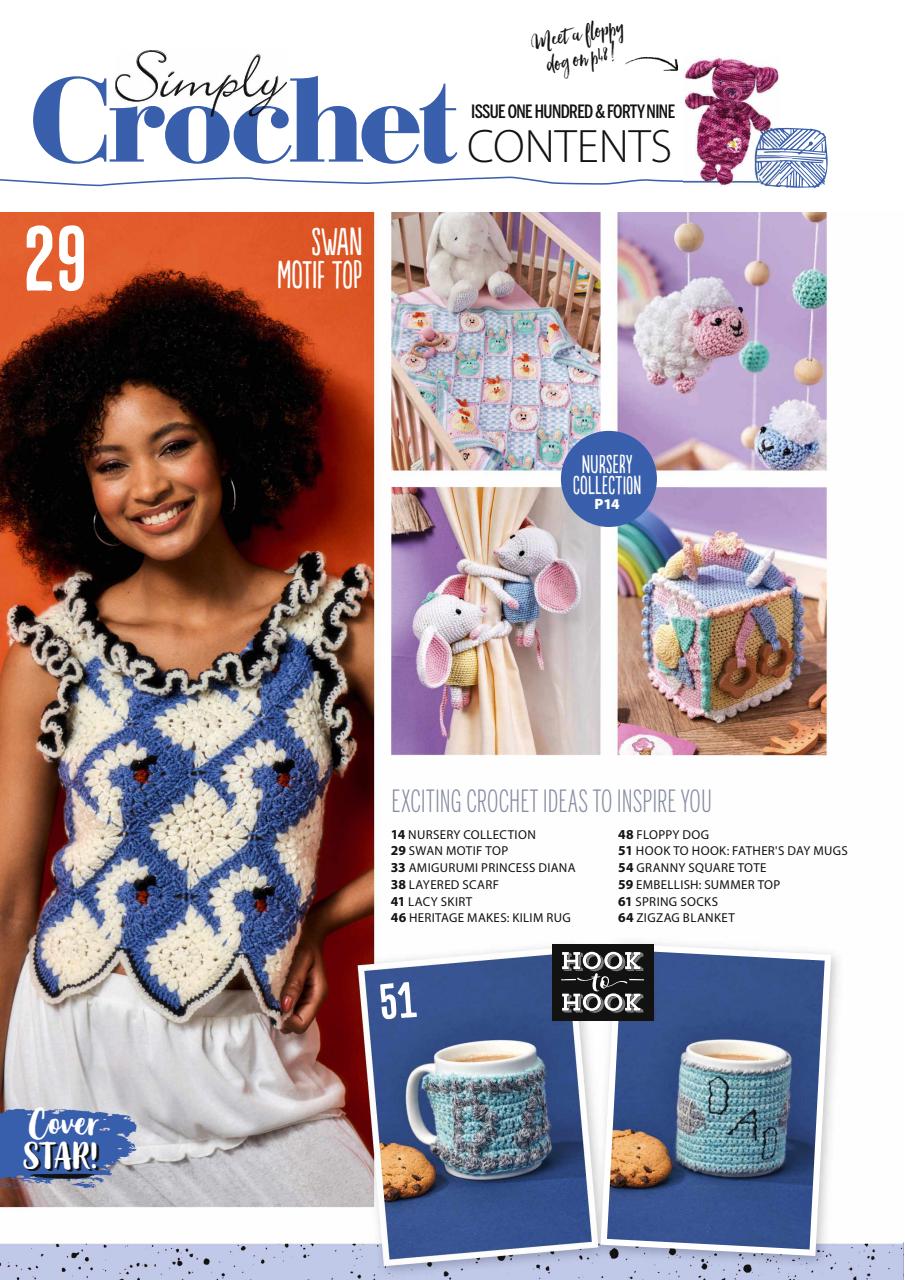 Simply Crochet Preview Pages