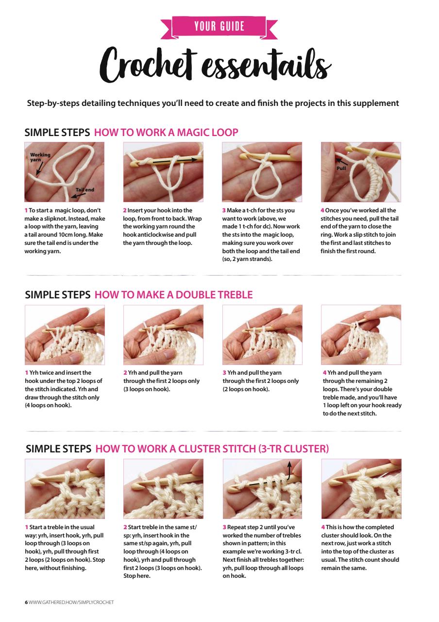 Simply Crochet Preview Pages