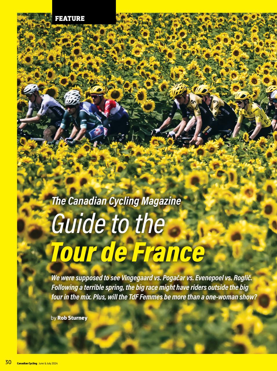 Canadian Cycling Magazine Preview Pages