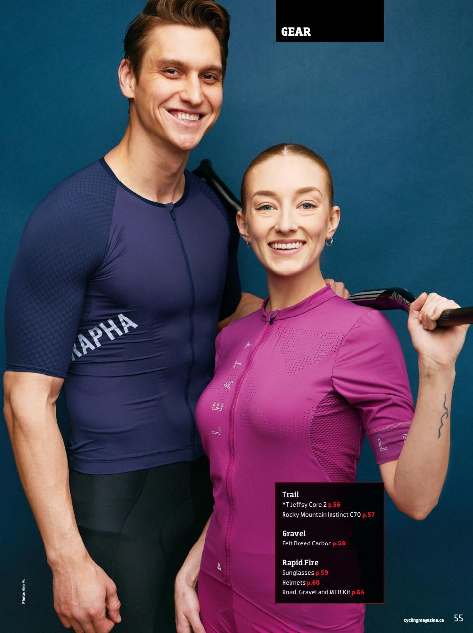 Canadian Cycling Magazine Preview Pages