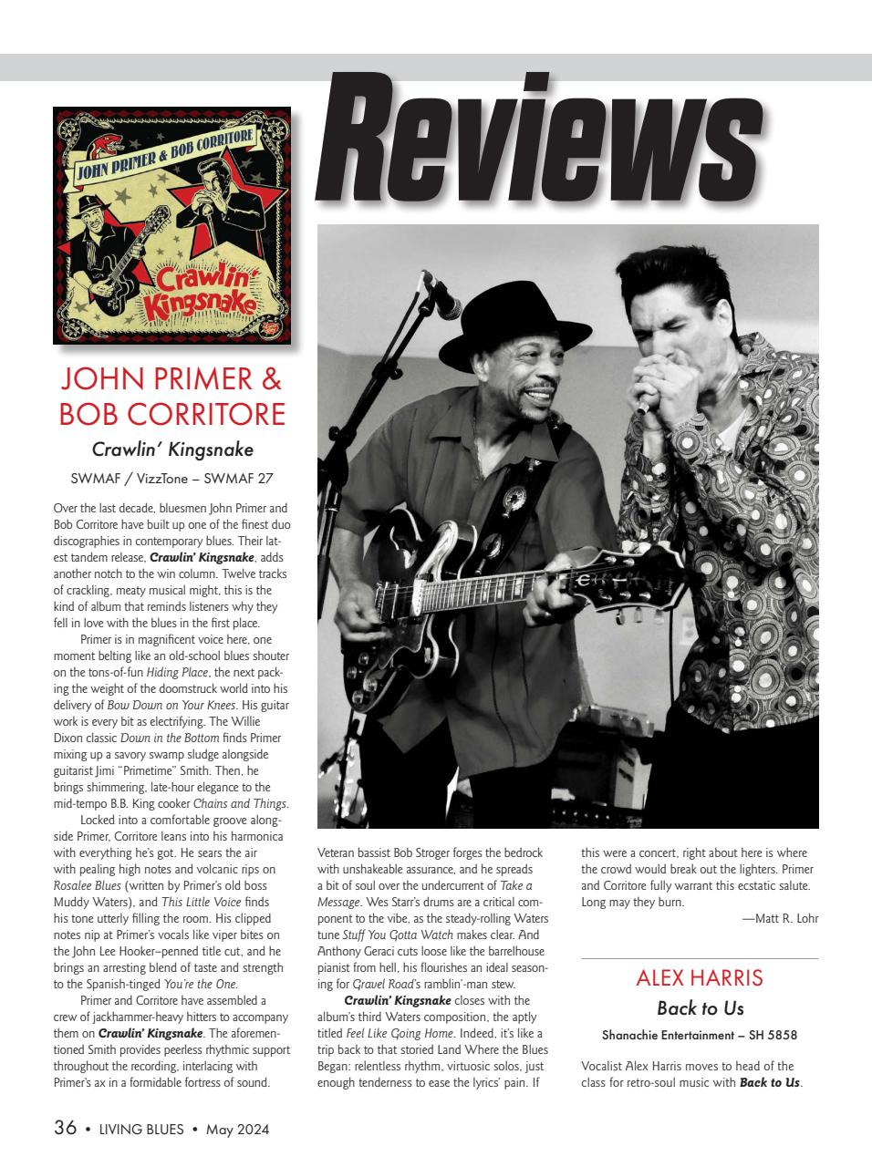 Living Blues Preview Pages