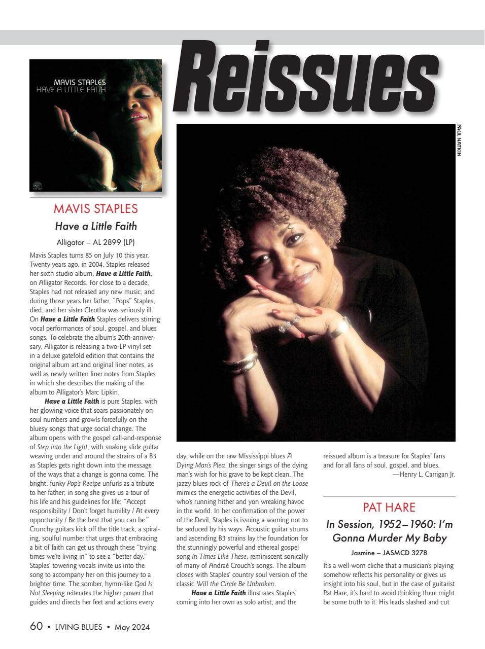 Living Blues Preview Pages