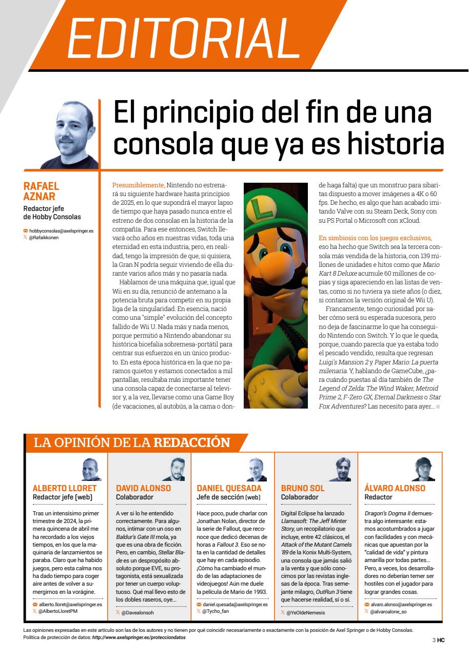 Hobby Consolas Preview Pages