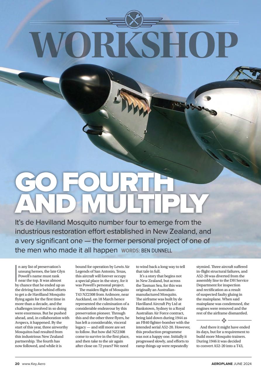 Aeroplane Preview Pages