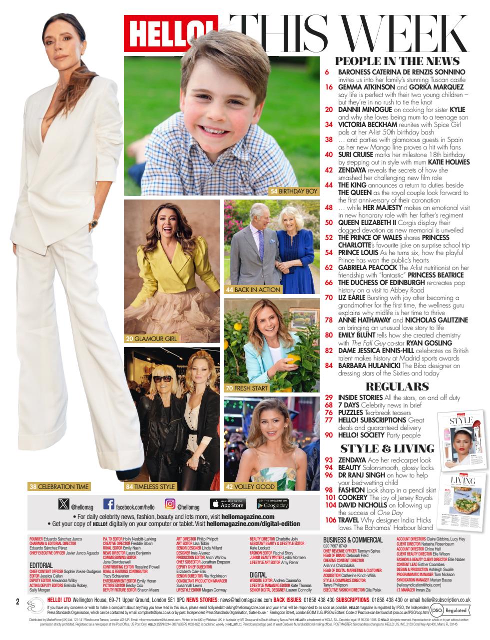 Hello! Magazine Preview Pages