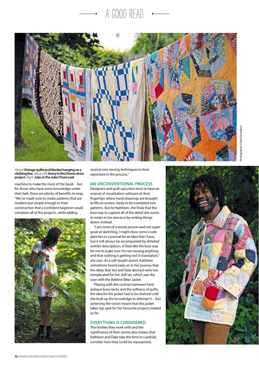 Simply Sewing Preview Pages