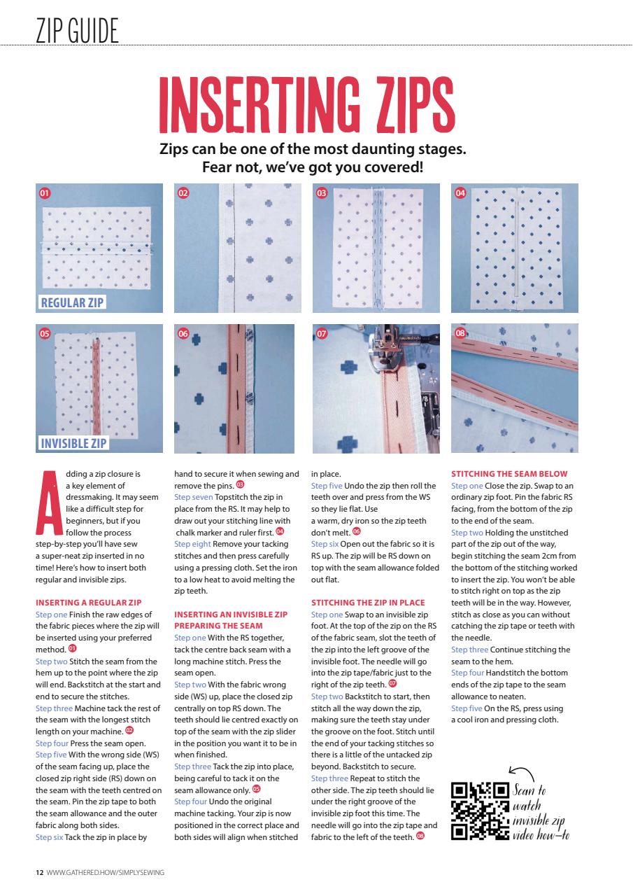 Simply Sewing Preview Pages