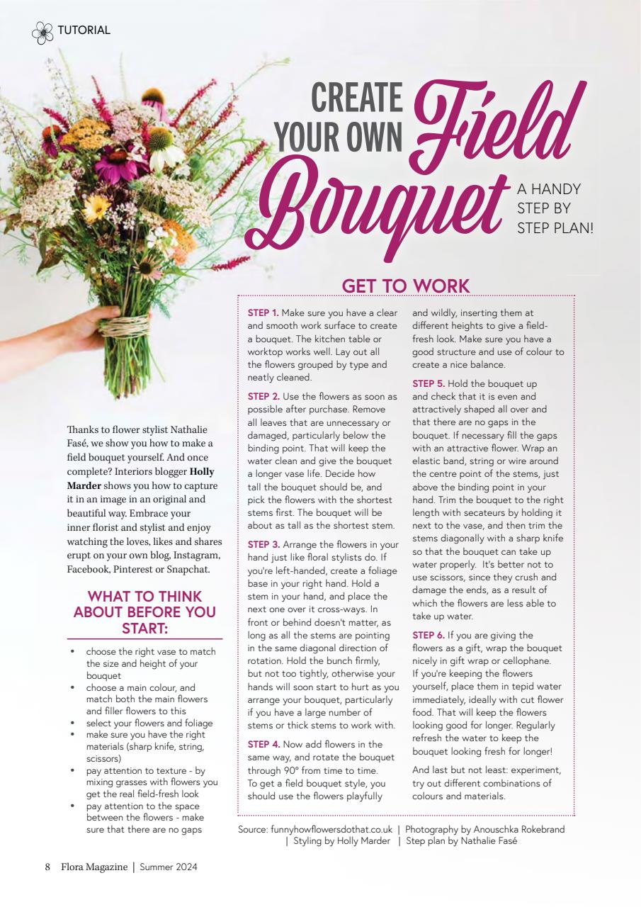 Flora International Preview Pages