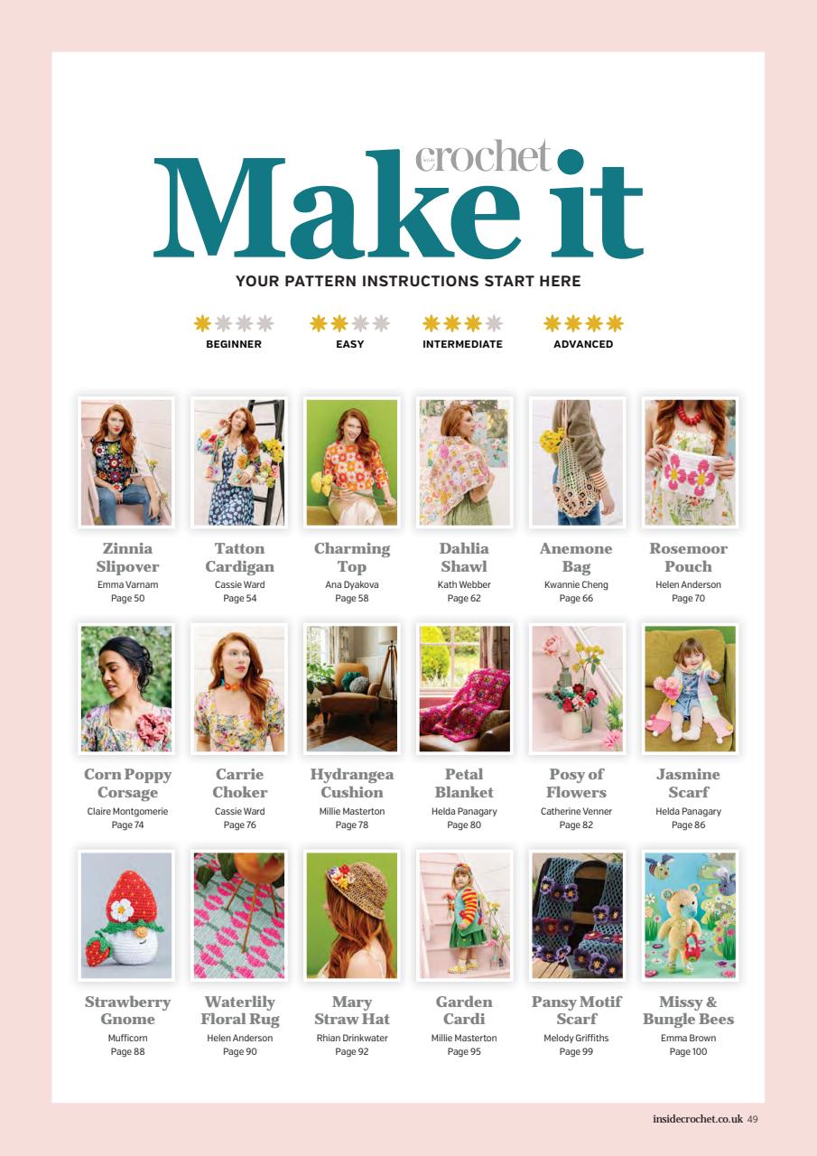 Inside Crochet Preview Pages