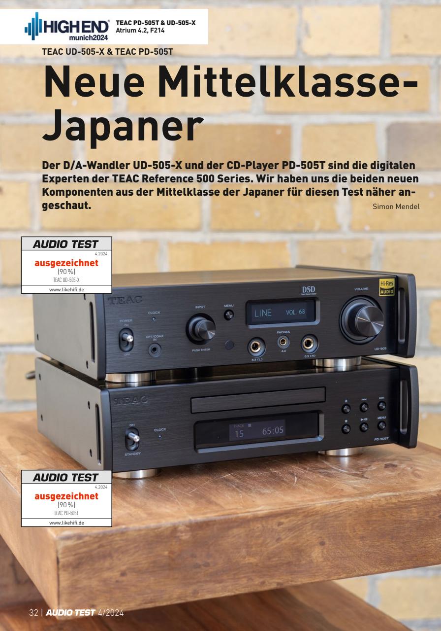 Audio Test Preview Pages