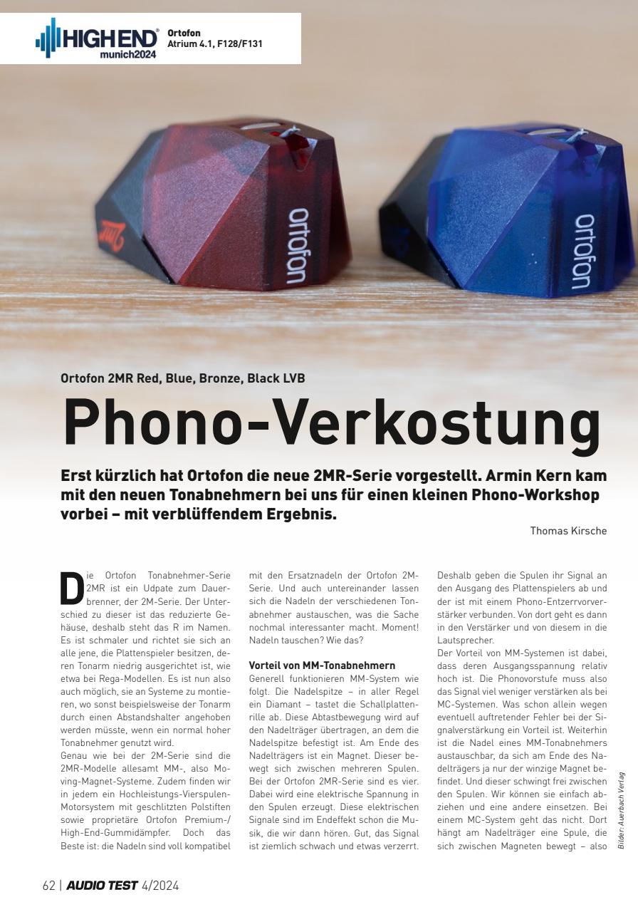 Audio Test Preview Pages