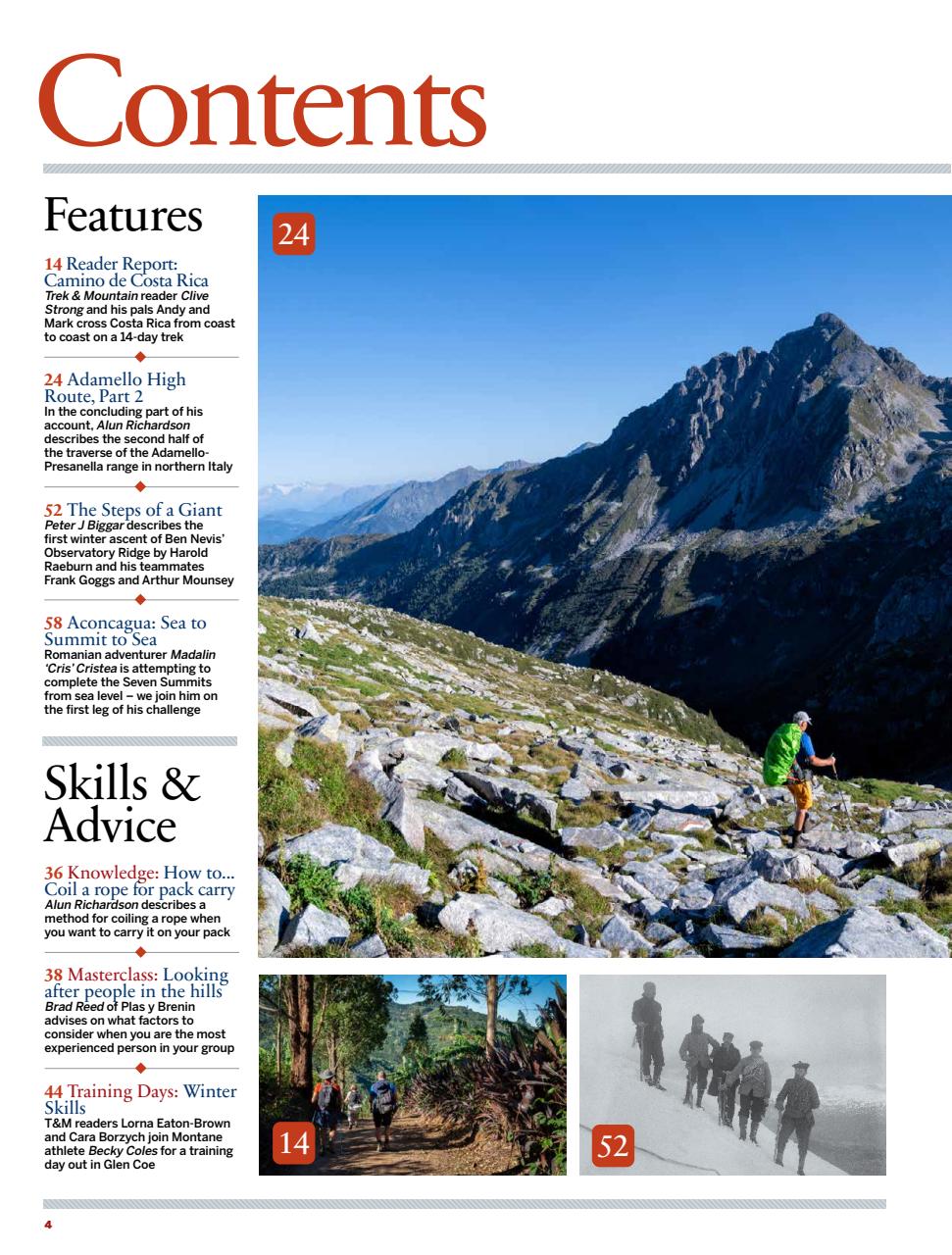 Trek & Mountain Magazine Preview Pages