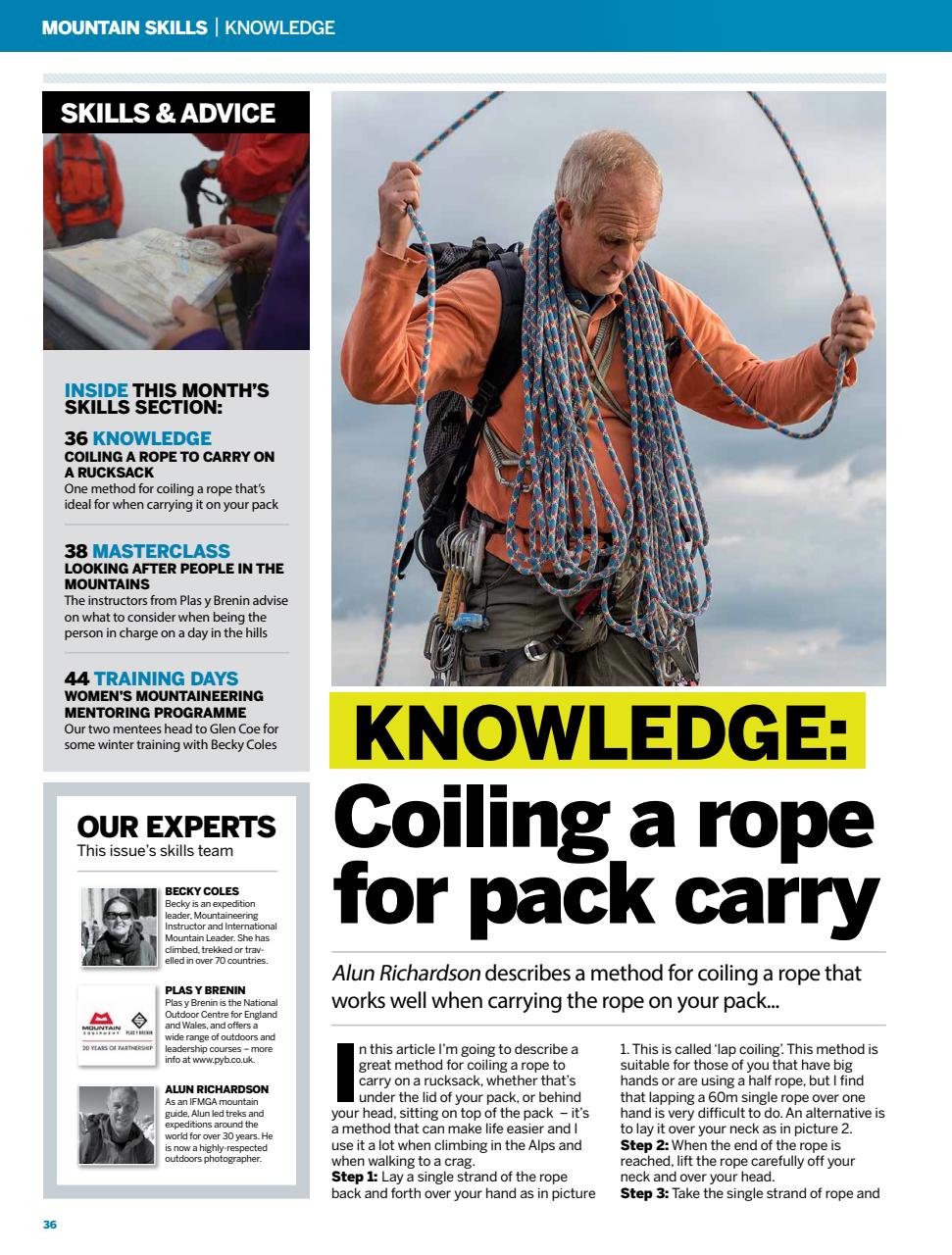 Trek & Mountain Magazine Preview Pages