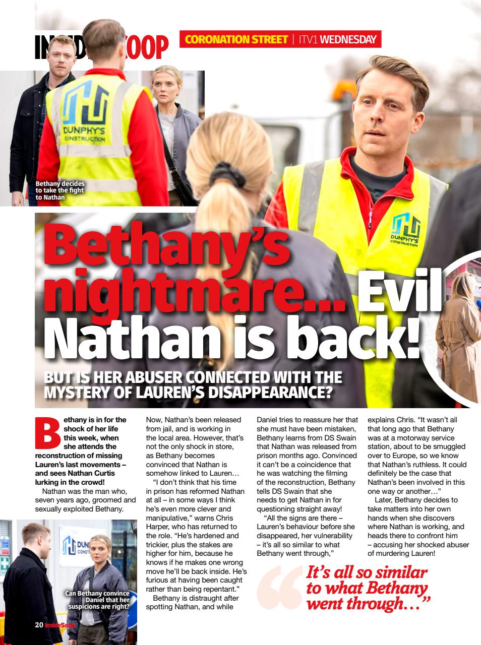 Inside Soap Preview Pages