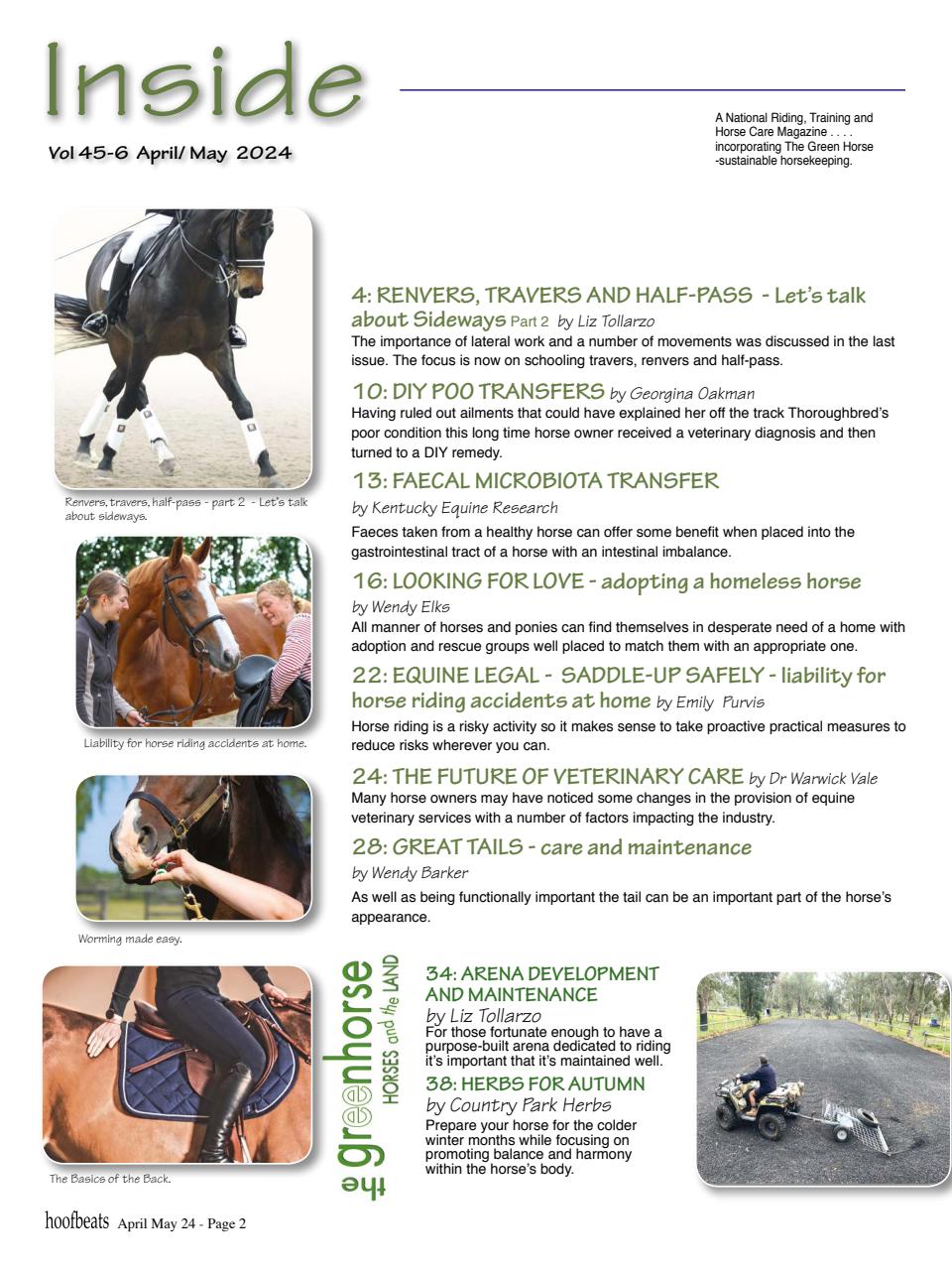 Hoofbeats Preview Pages