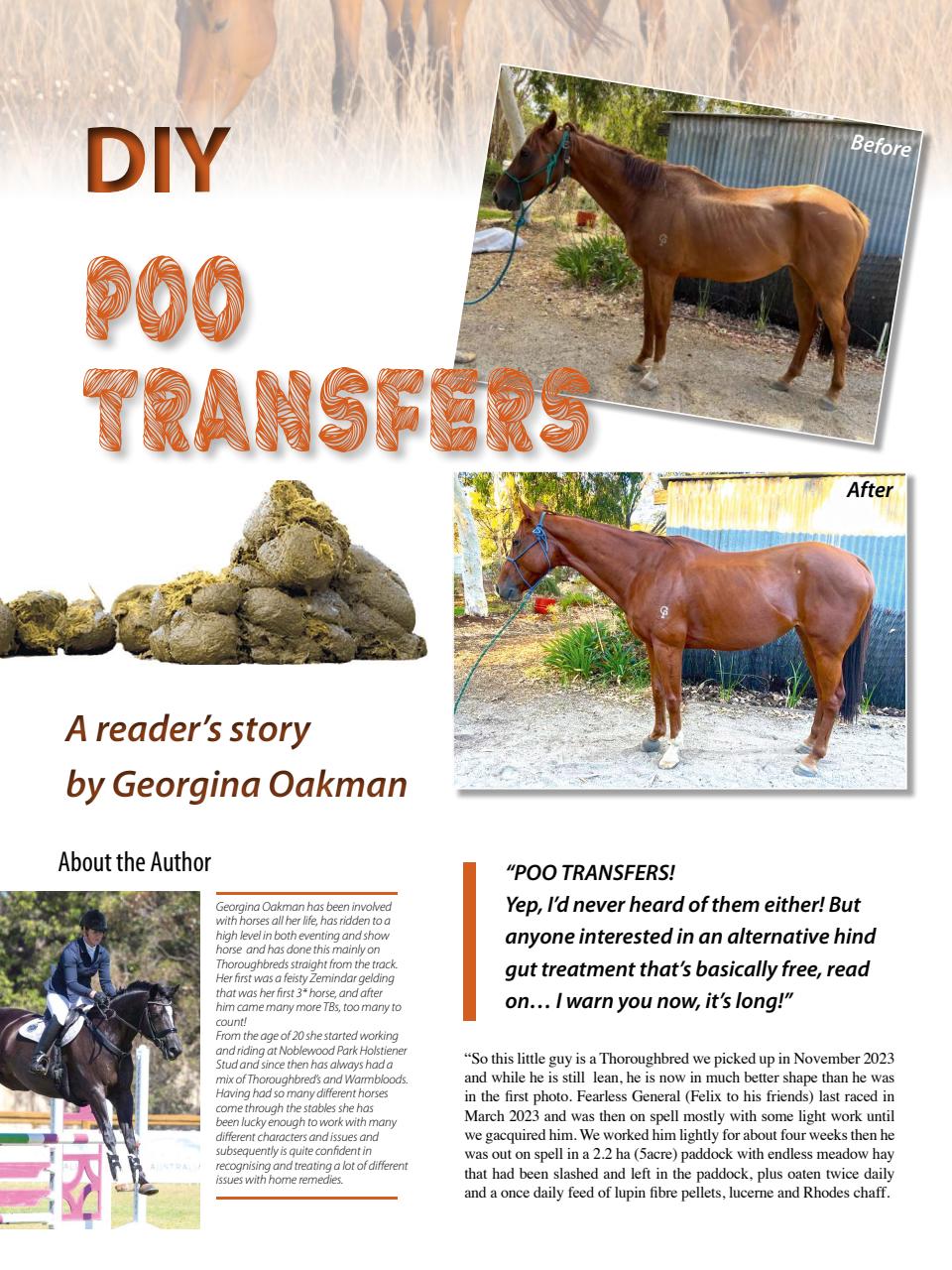 Hoofbeats Preview Pages