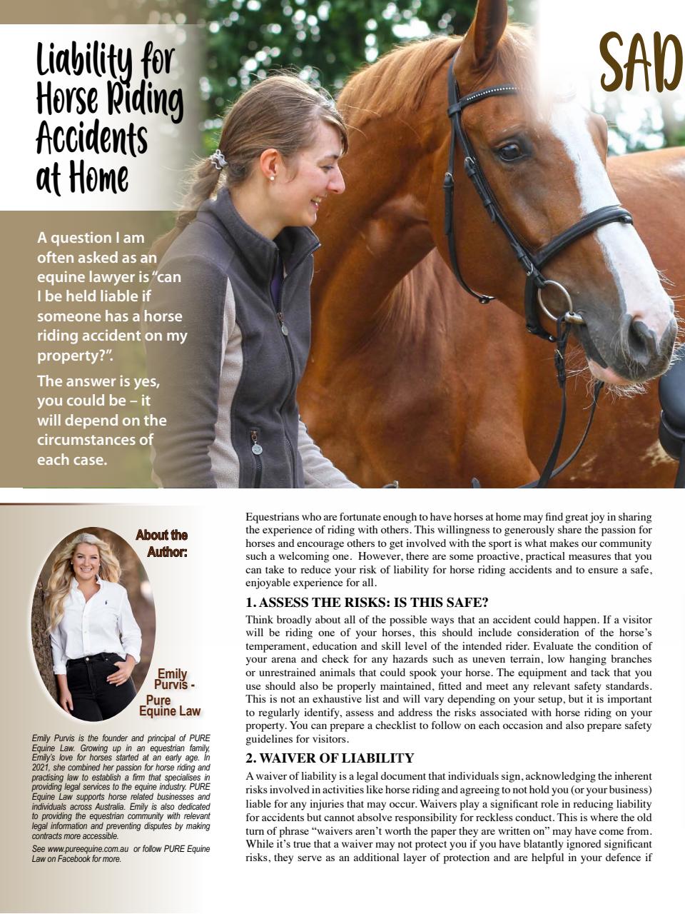 Hoofbeats Preview Pages