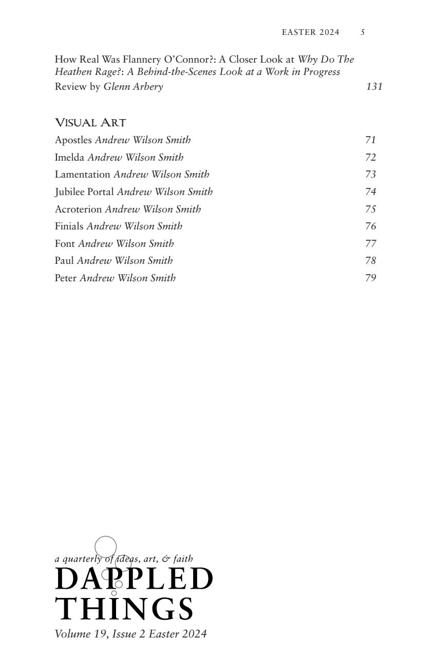 Dappled Things Preview Pages