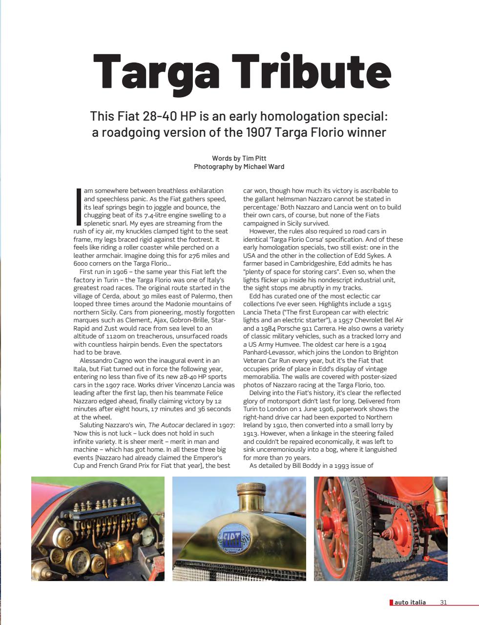 AutoItalia Magazine Preview Pages