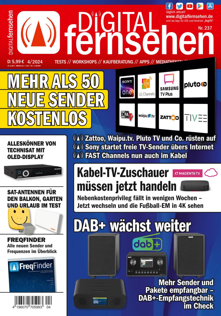 Digital Fernsehen Preview Pages