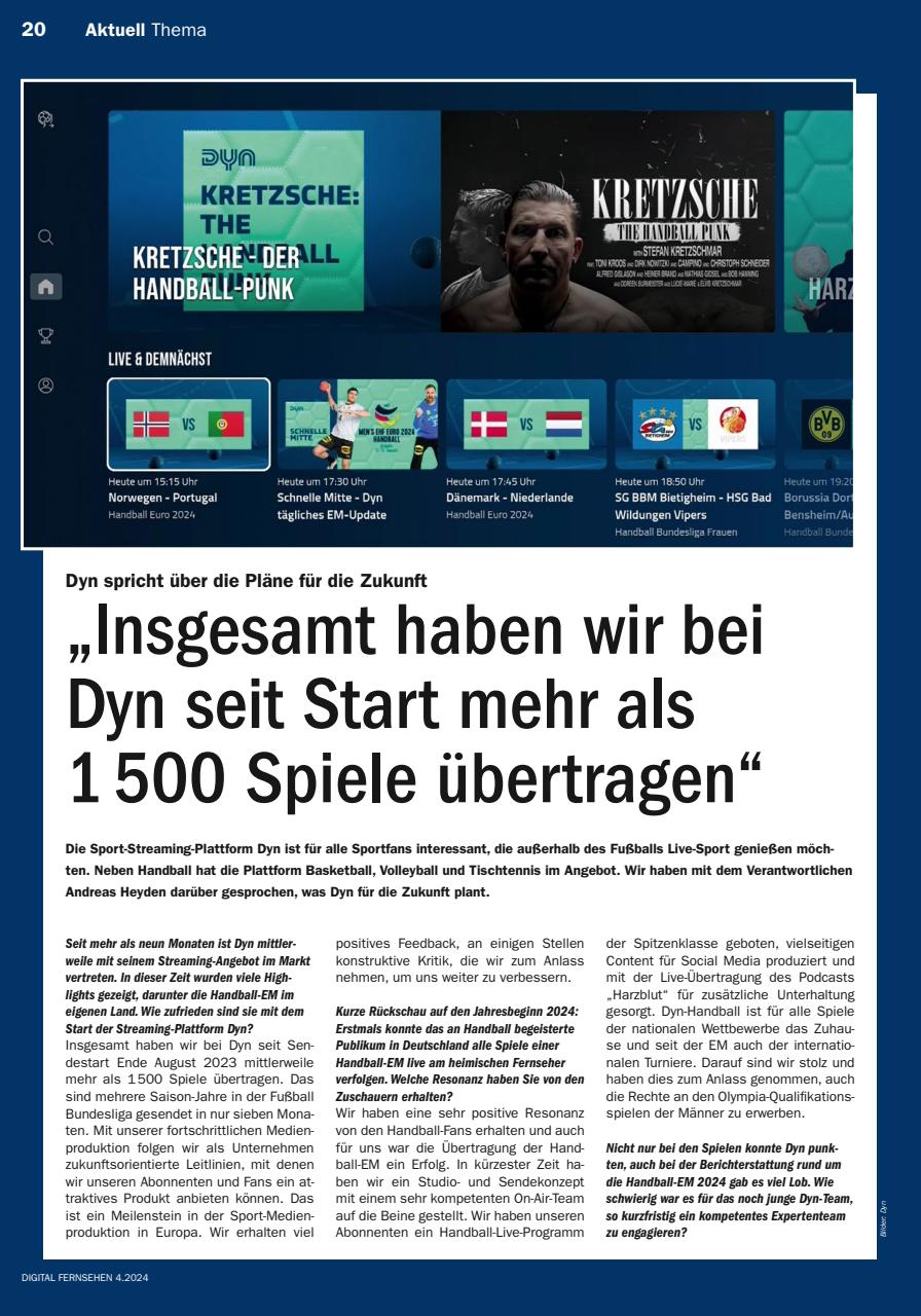 Digital Fernsehen Preview Pages