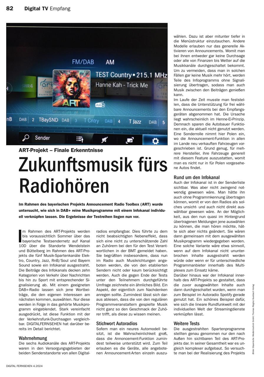 Digital Fernsehen Preview Pages