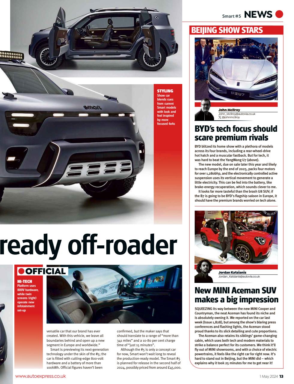 Auto Express Preview Pages