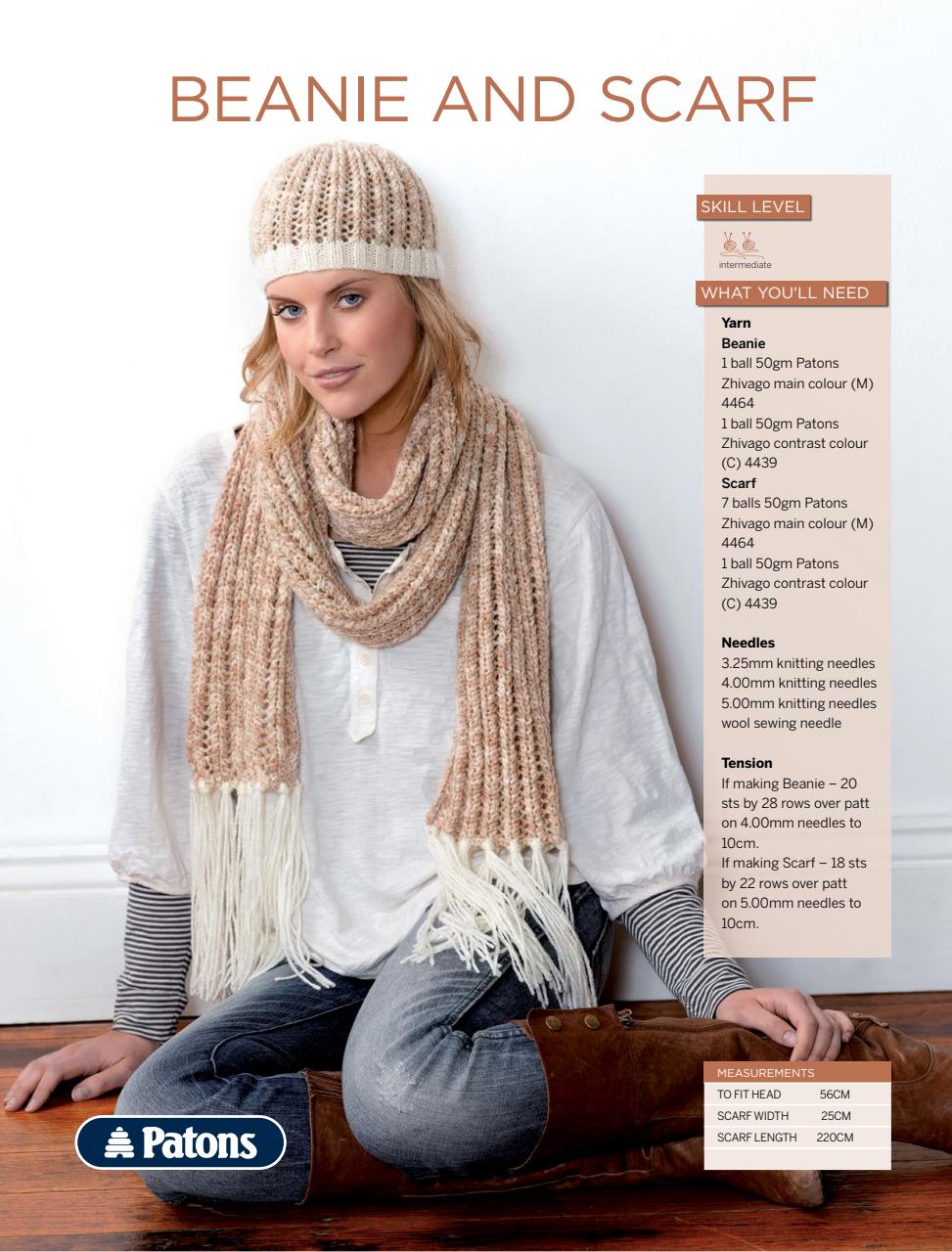 Beanies Shawls and Scarves Preview Pages