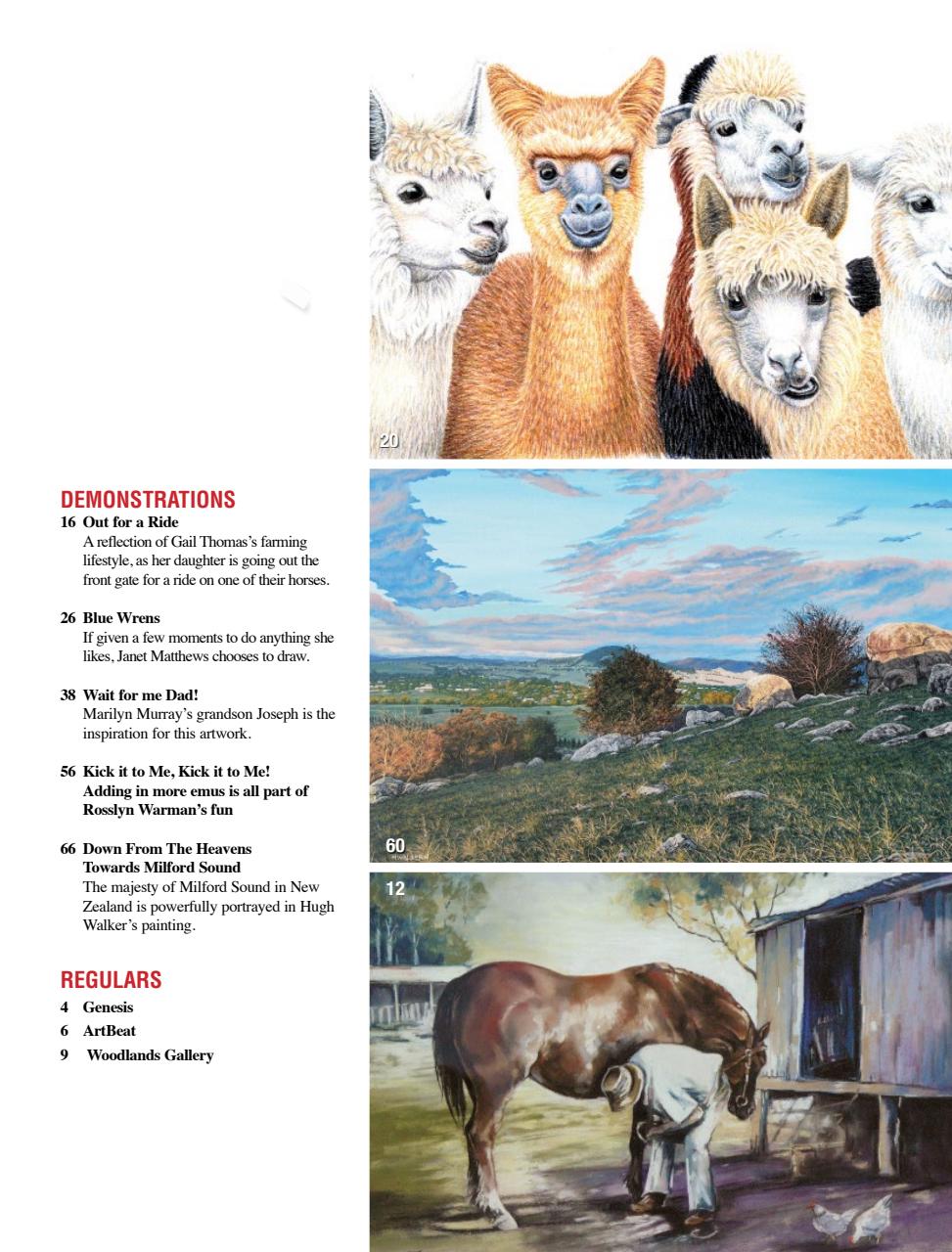 Artist's Palette Preview Pages