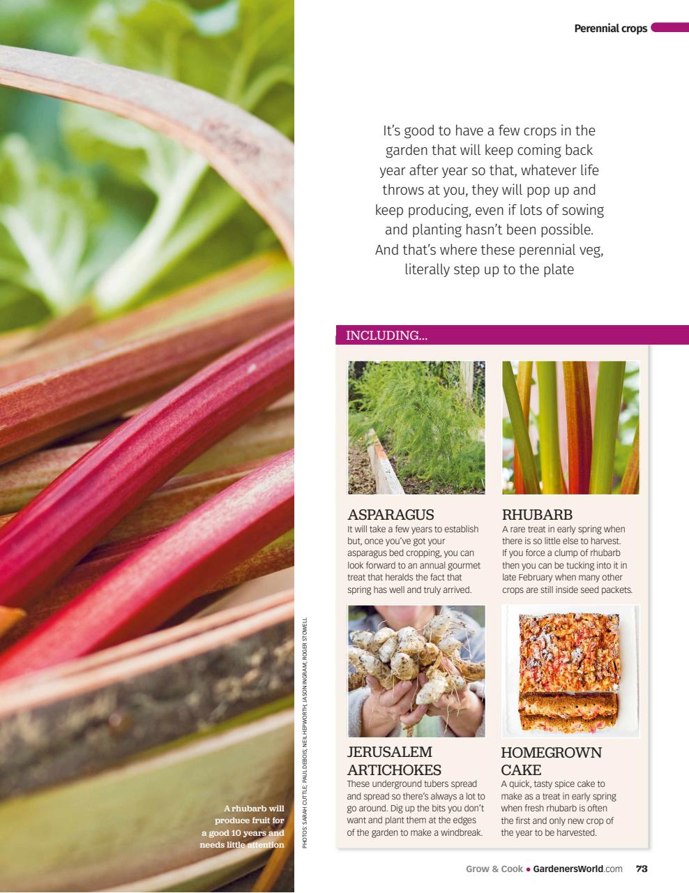 BBC Gardeners’ World Magazine Preview Pages