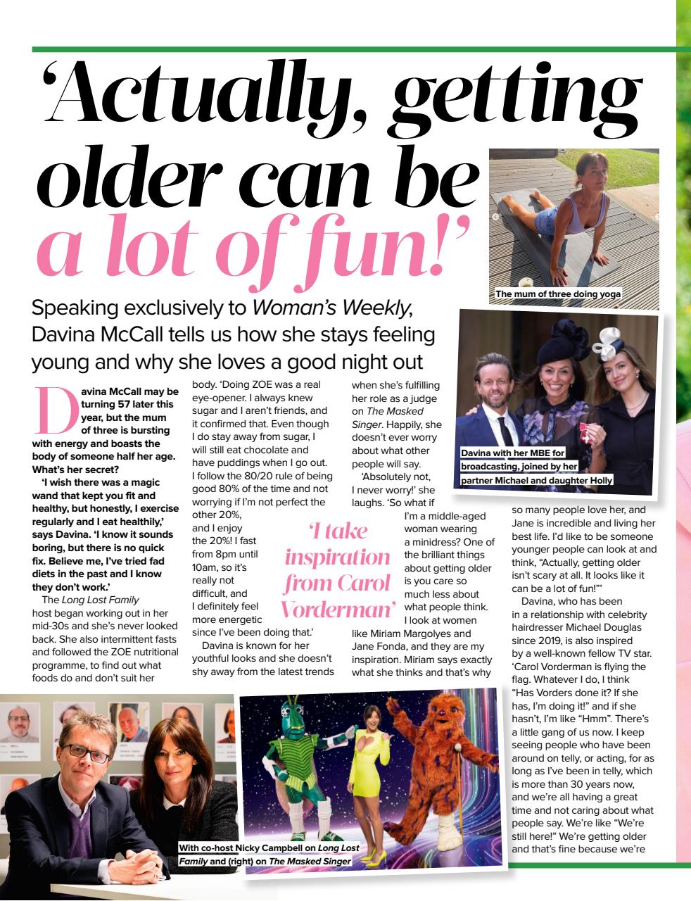 Woman's Weekly Preview Pages