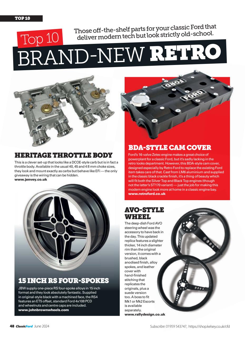 Classic Ford Preview Pages