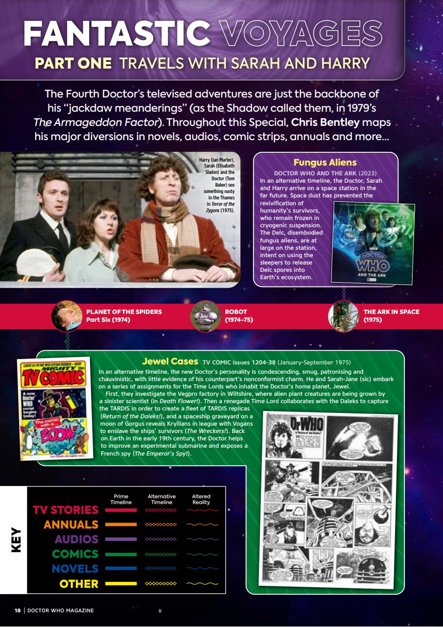 Doctor Who Magazine Preview Pages