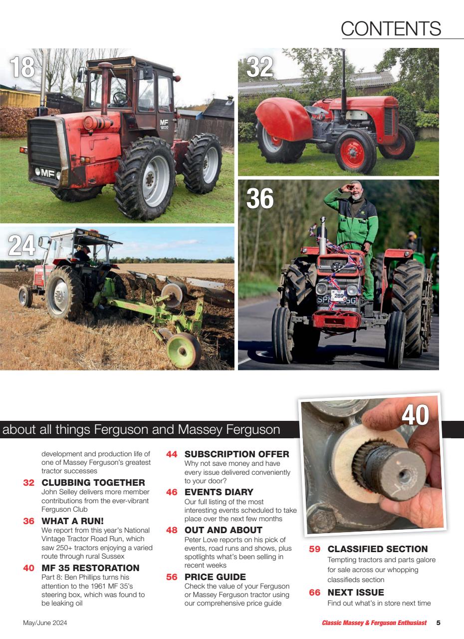 Classic Massey Preview Pages