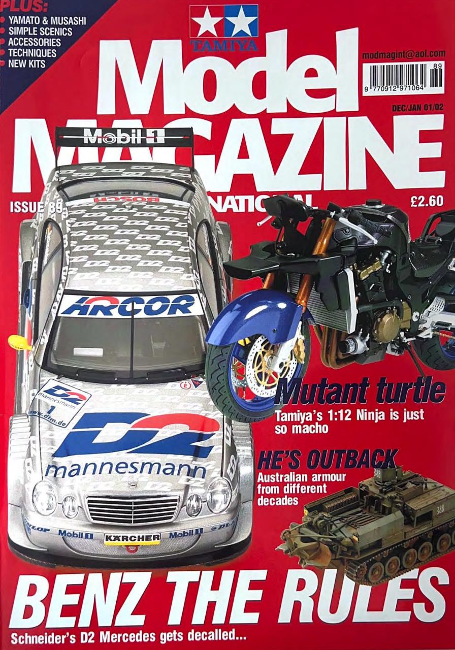 Tamiya Model Magazine Preview Pages