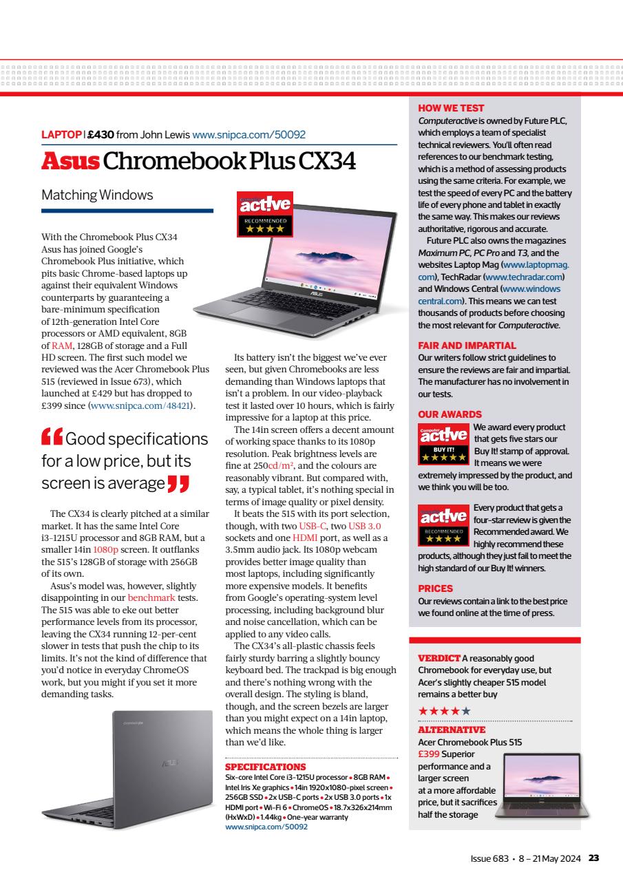 Computer Active Preview Pages