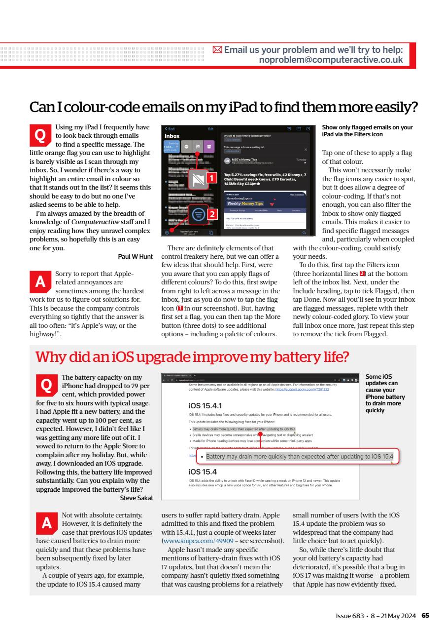 Computer Active Preview Pages