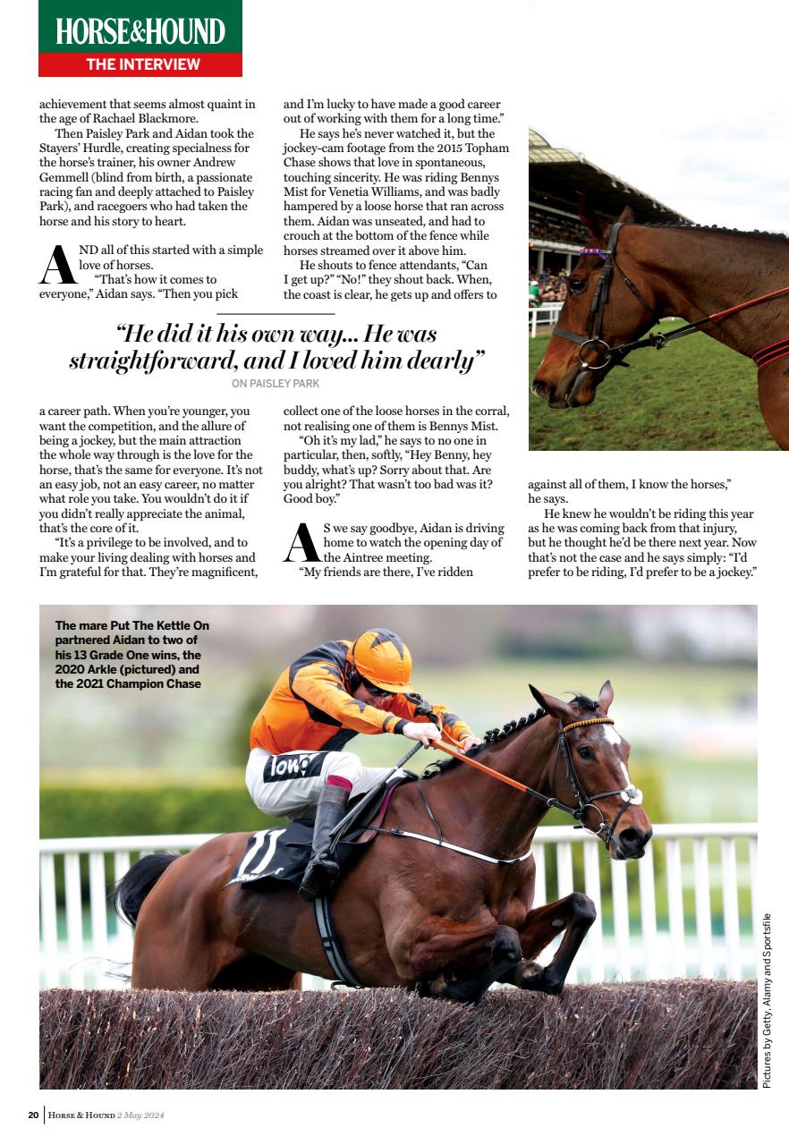 Horse & Hound Preview Pages