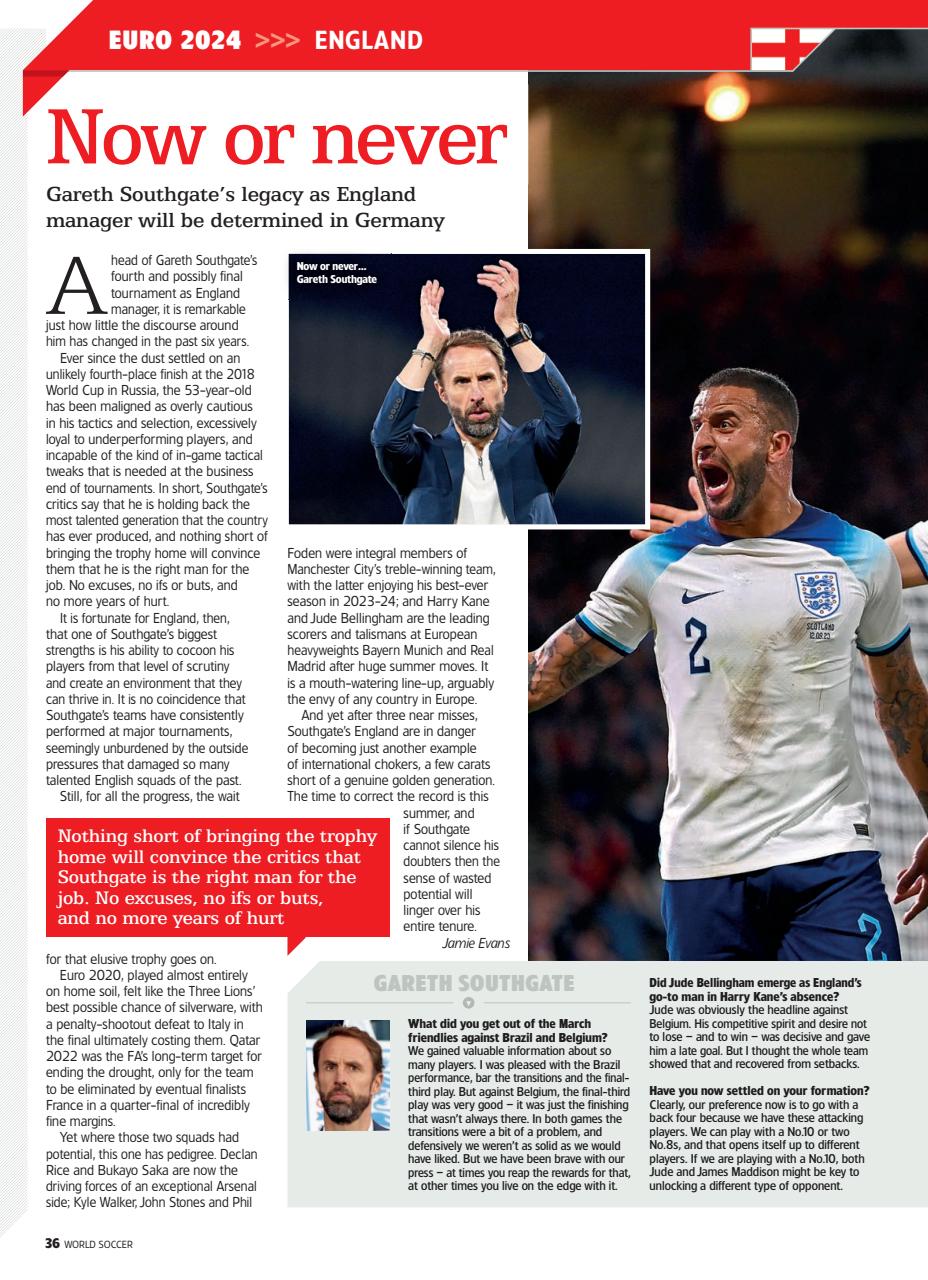 World Soccer Preview Pages