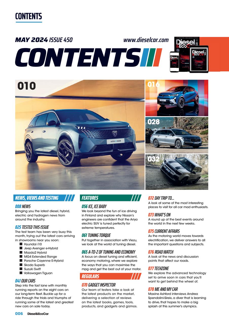 Diesel&EcoCar Magazine Preview Pages