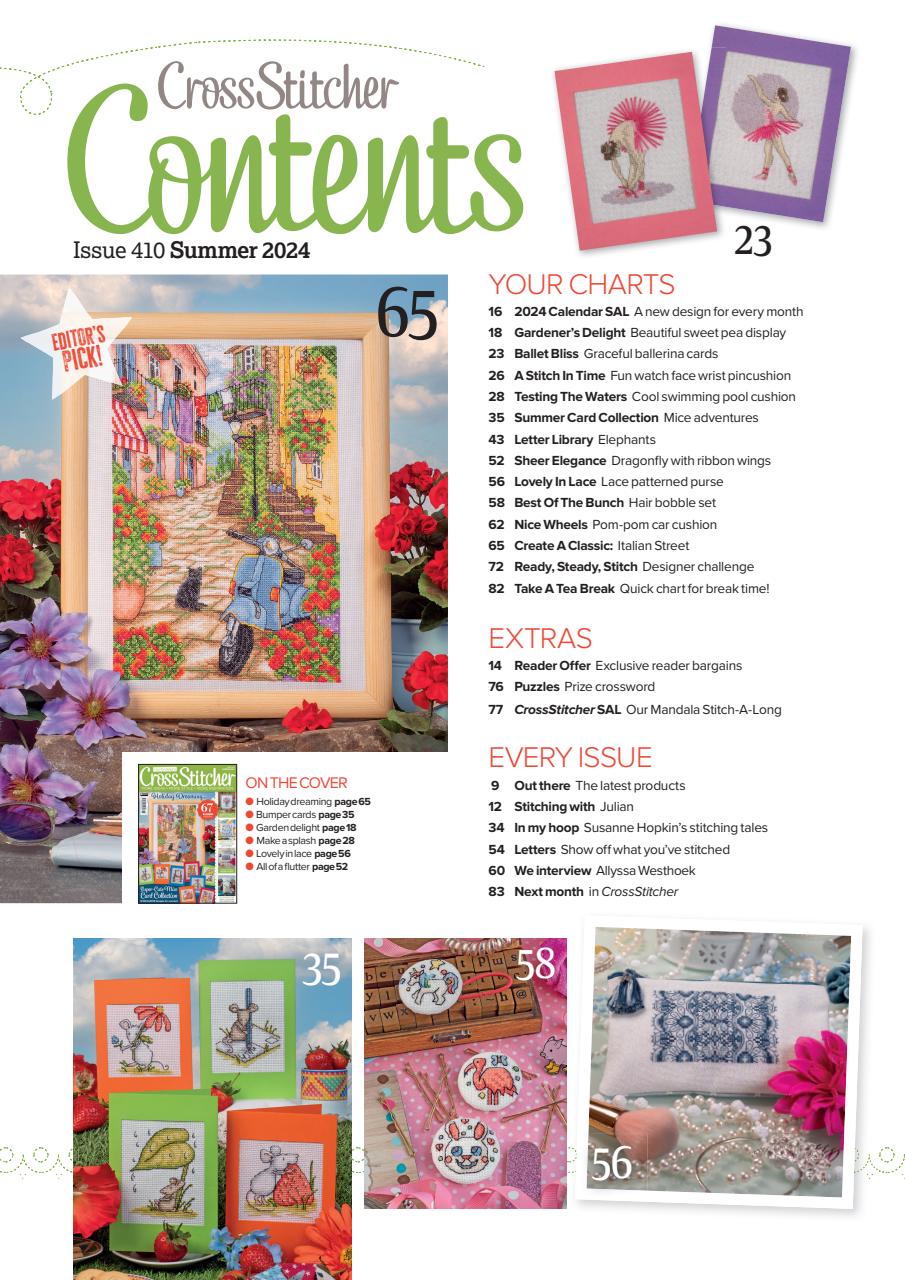 CrossStitcher Preview Pages